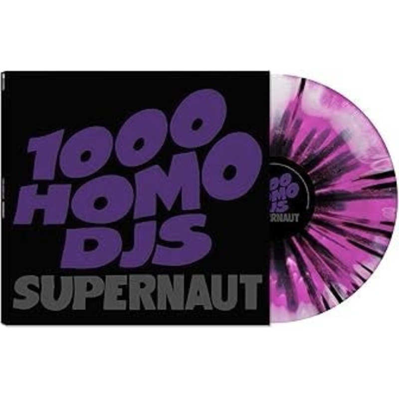 1000 HOMO DJS 'SUPERNAUT' LP (Limited Edition, Color Vinyl, Ministry side project ft Trent Reznor, Black Sabbath cover)