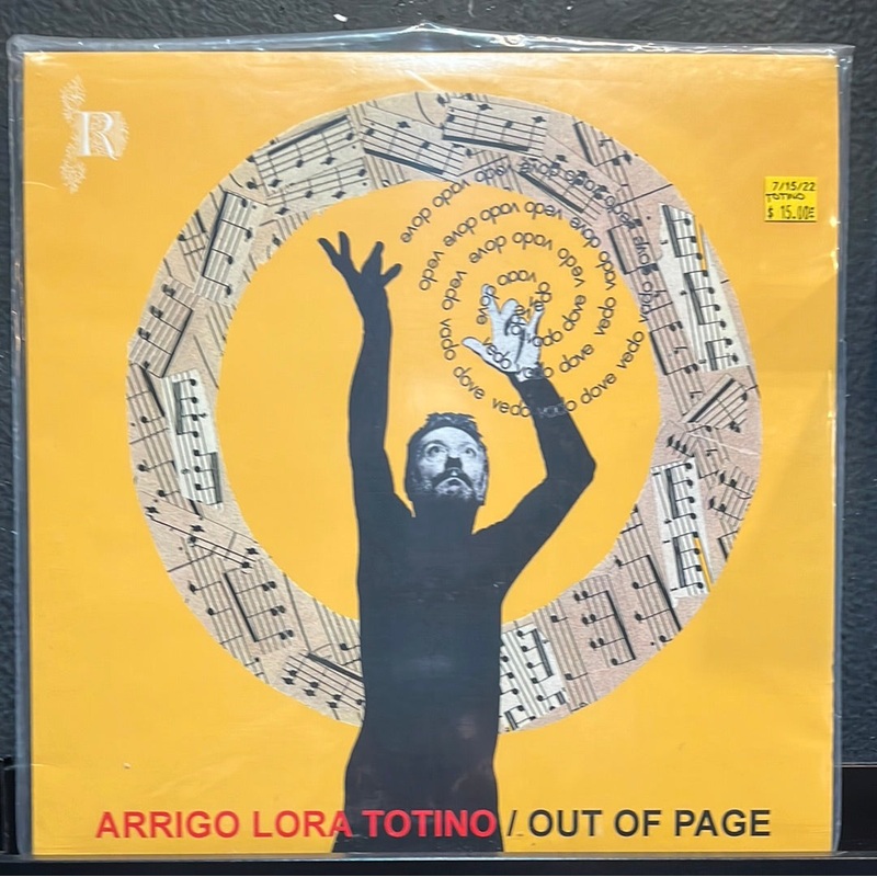 USED VINYL: Arrigo Lora Totino Out Of Page" LP