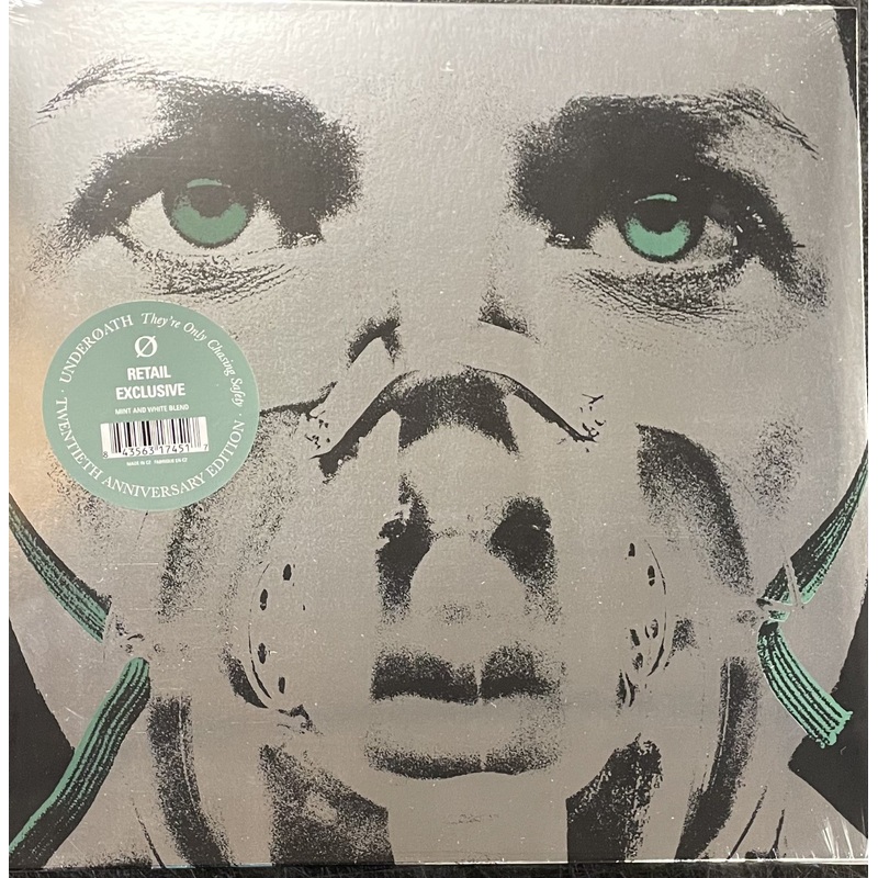 UNDEROATH 'THEY'RE ONLY CHASING SAFETY' LP (Mint and White Blend Vinyl)