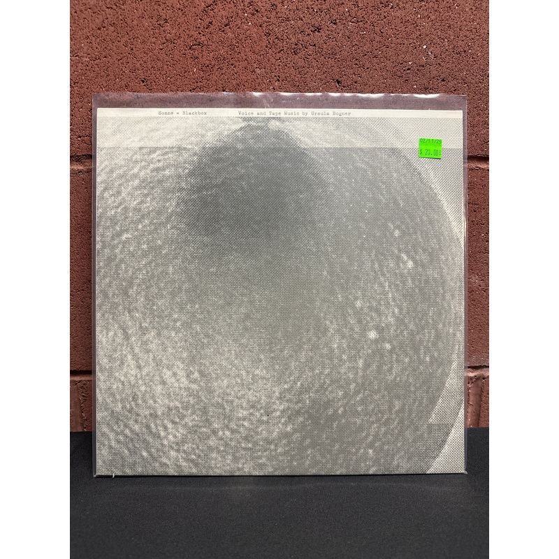 Used Vinyl: Ursula Bogner "Sonne = Blackbox" LP