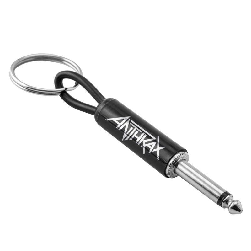 ANTHRAX LOGO GUITAR PLUG KEYCHAIN