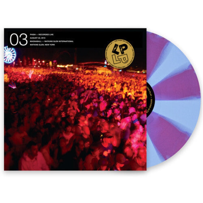 PHISH 'LP ON LP 03 (TWEEZER/PRINCE CASPIAN 8/22/15)' LP (Color Vinyl)