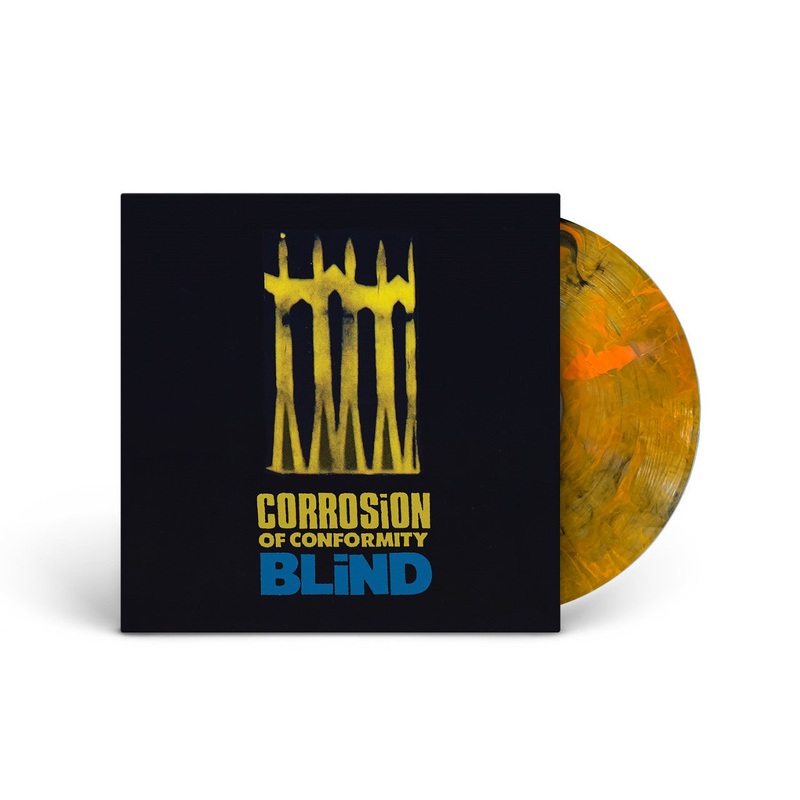 CORROSION OF CONFORMITY BLIND LIMITED EDITION YELLOW & BLACK MARBLE 2LP ONLY 350 MADE