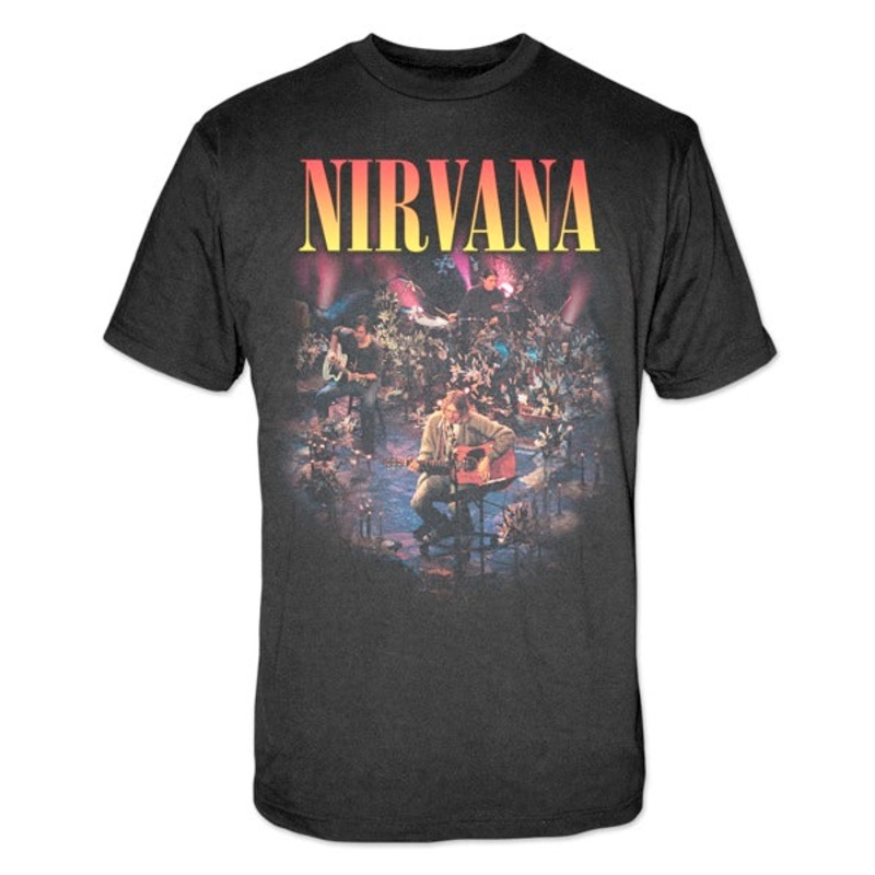 NIRVANA 'LIVE CONCERT PHOTO' T-SHIRT