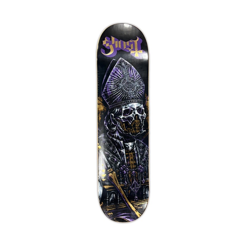 GHOST "SKELET RELIQUARY" EXCLUSIVE FOIL SKATE DECK