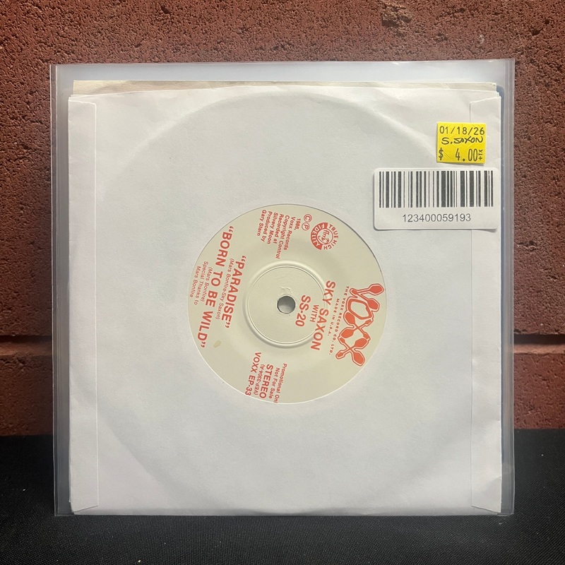 Used Vinyl: SS-20 With Sky Saxon "ST" 7"