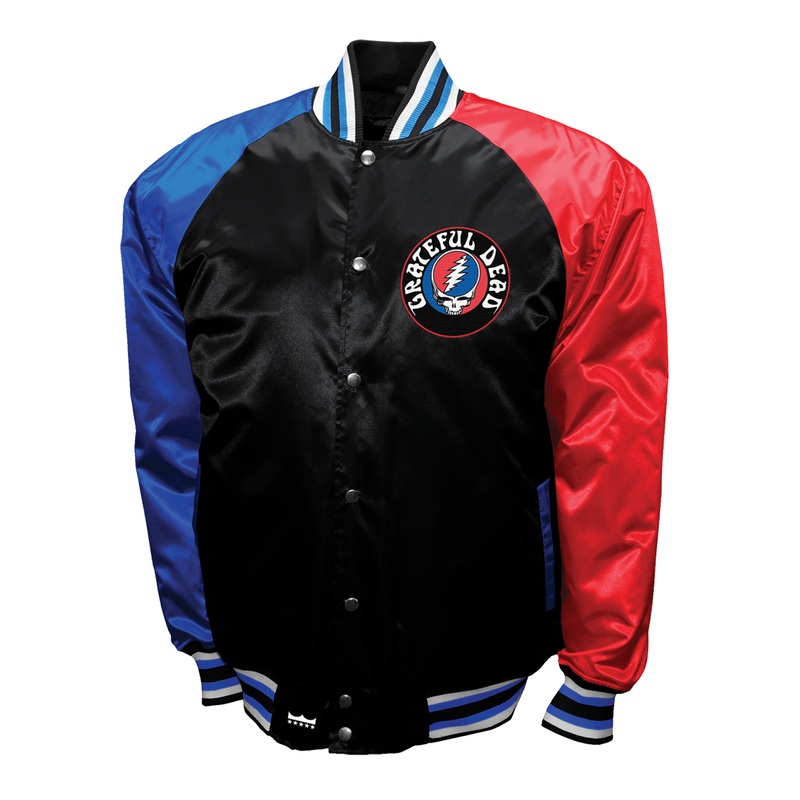 GRATEFUL DEAD ROCK SATIN black