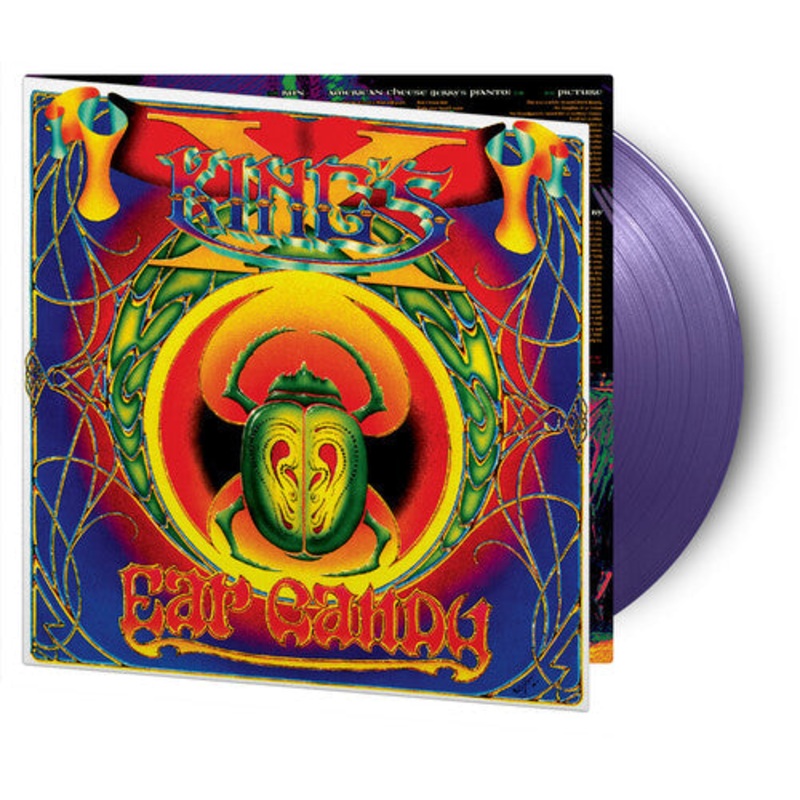 KING'S X 'EAR CANDY' LP (Import, Limited, Purple Vinyl)