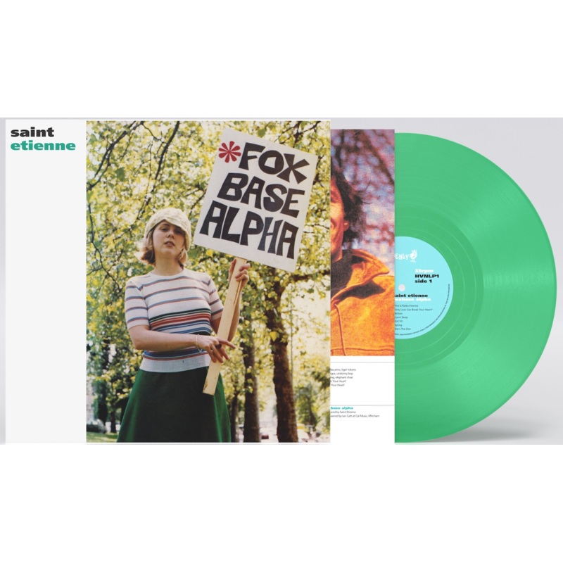 SAINT ETIENNE 'FOXBASE ALPHA' LP (30th Anniversary, Green Vinyl)