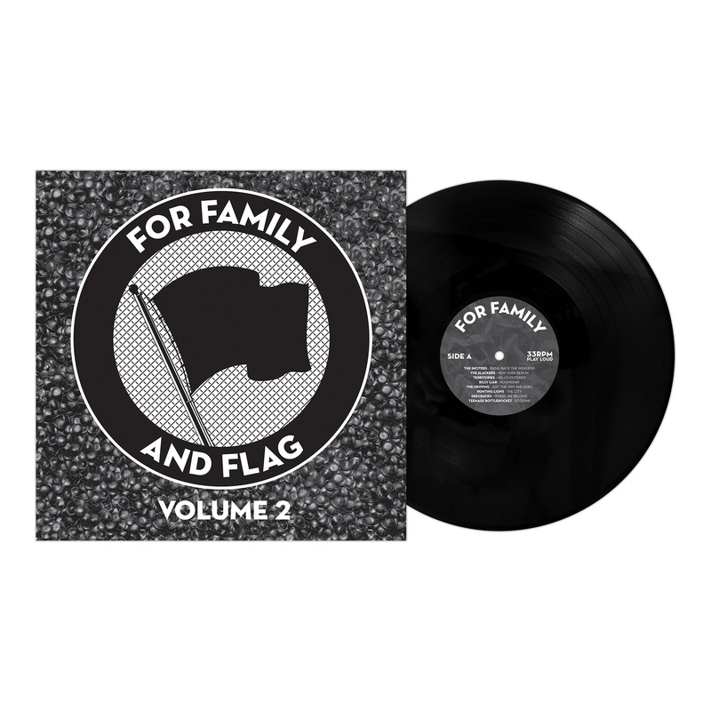 Pirates Press Records - For Family And Flag Vol. 2 - Black - Vinyl LP