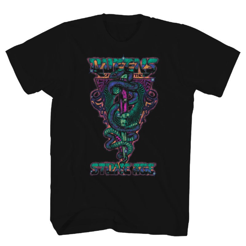 QUEENS OF THE STONE AGE SNAKE black