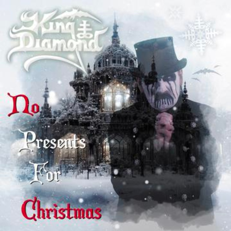 KING DIAMOND 'NO PRESENTS FOR CHRISTMAS' LP (Black & White Vinyl)