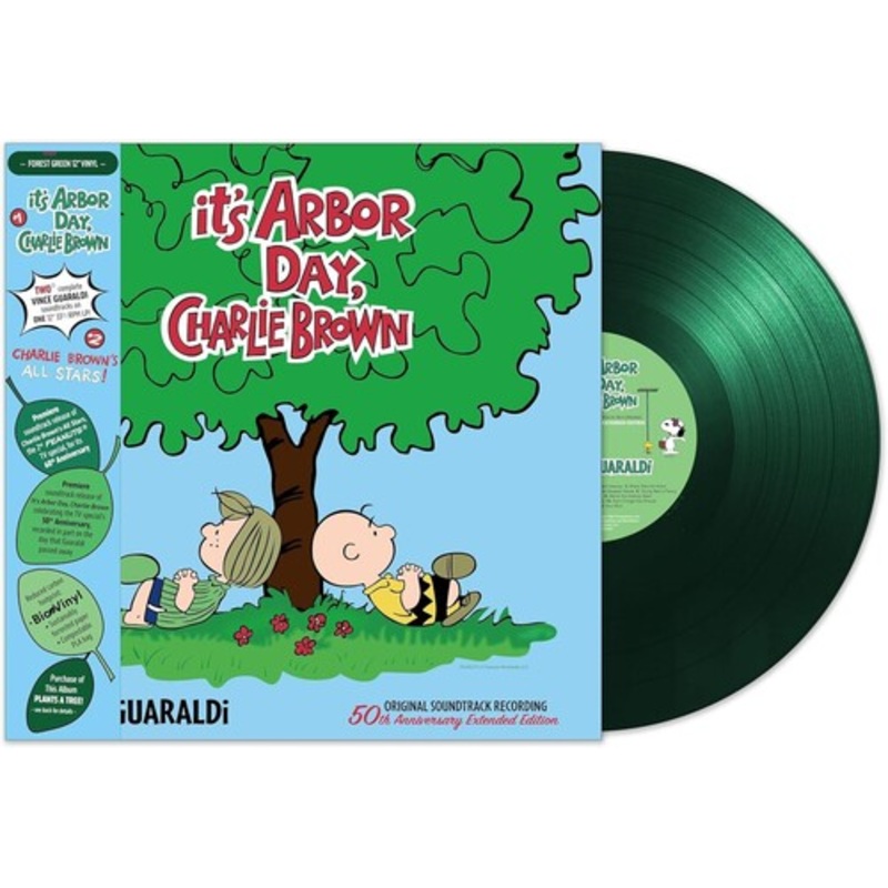 Vince Guaraldi - It's Arbor Day, Charlie Brown/ Charlie Brown's All Stars (Ltd. Ed. Forest Green, 50th Anniversary, Gatefold)