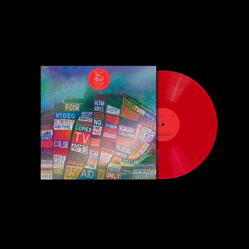 Radiohead Hail To The Thief (Live Recordings 2003-2009) Limited Red Vinyl