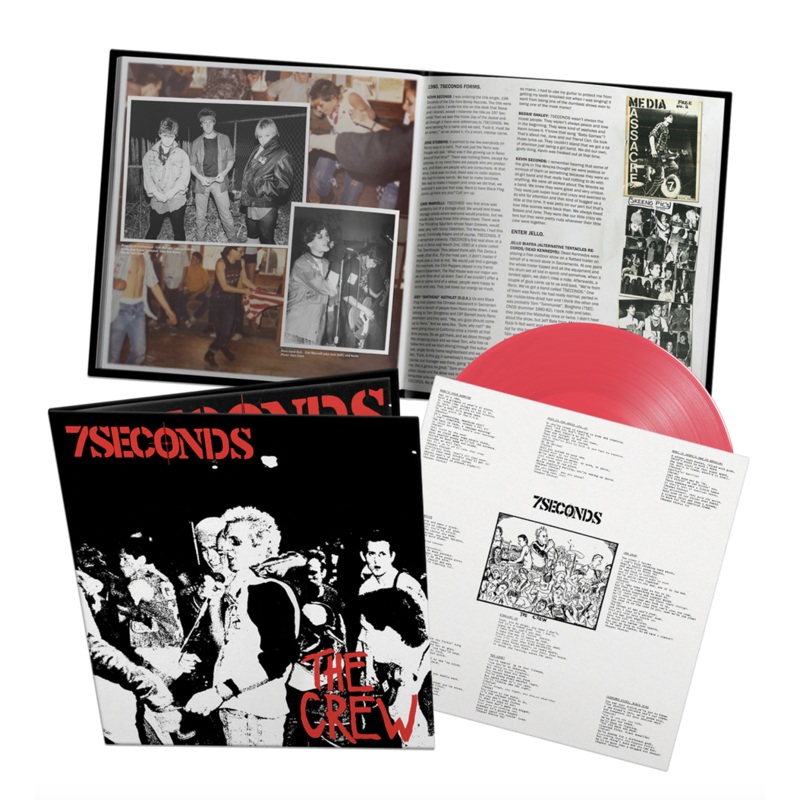 7SECONDS THE CREW LP (Limited Edition Neon Pink Vinyl)