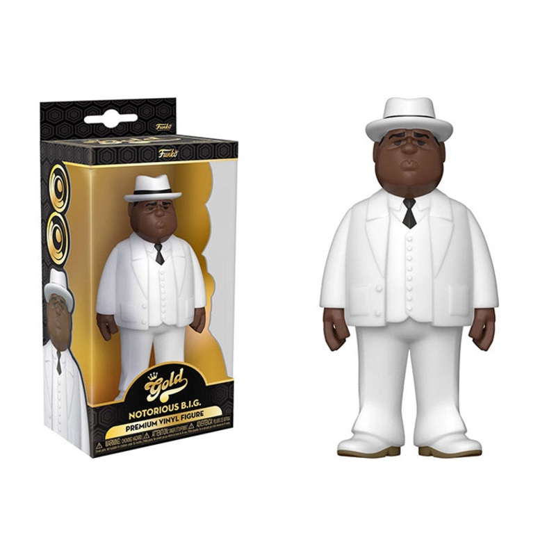 NOTORIOUS B.I.G. BIGGIE SMALLS FUNKO GOLD 5" FIGURE