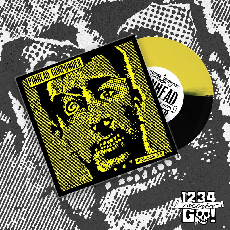 Pinhead Gunpowder "Fahizah" 7" (Yellow & Black split Vinyl)