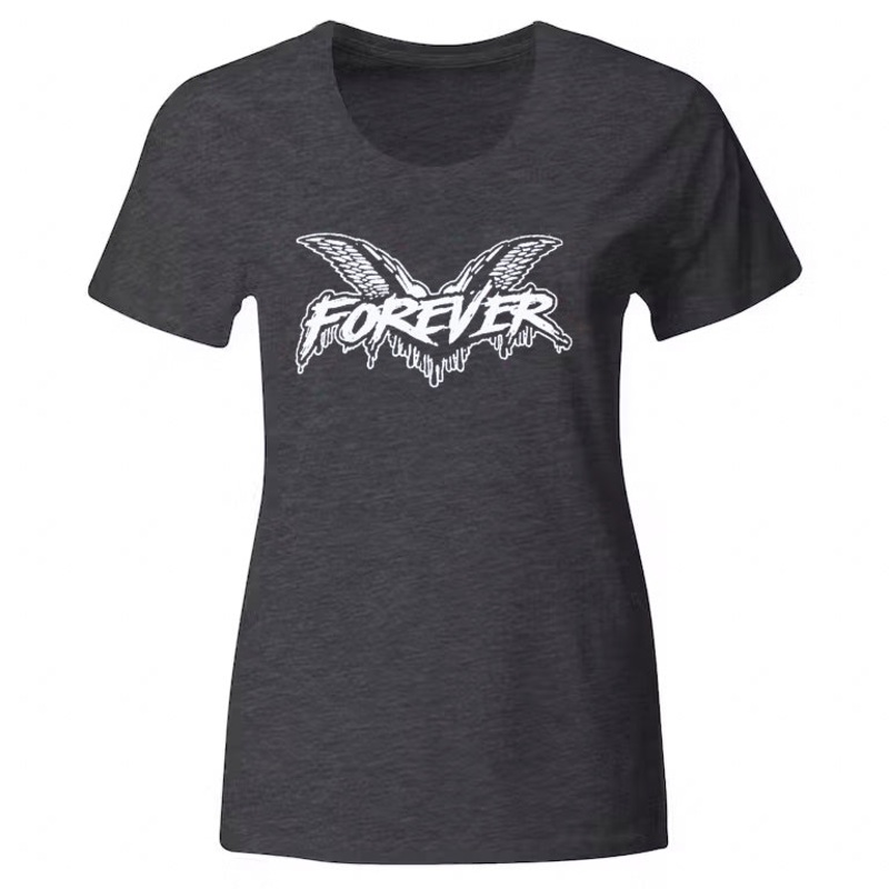 Cock Sparrer - Forever - White On Charcoal Heather - Fitted T-Shirt