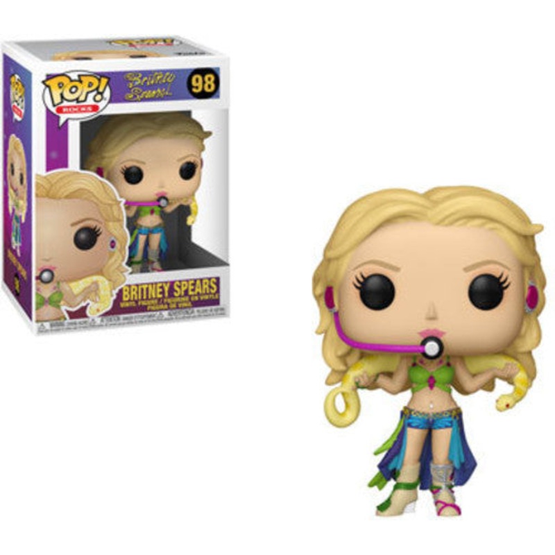 BRITNEY SPEARS SLAVE 4U FUNKO POP! ROCKS FIGURE