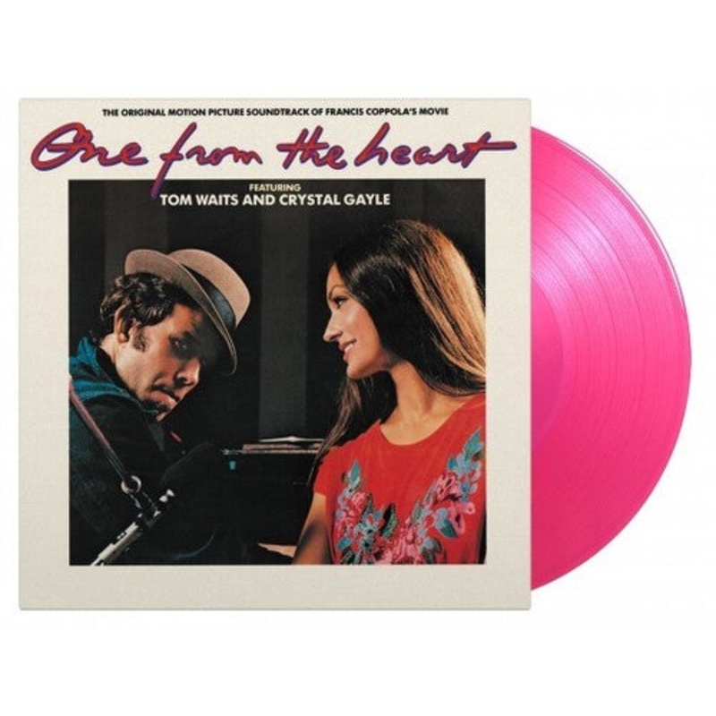 ONE FROM THE HEART SOUNDTRACK LP (40th Anniversary, Import, Translucent Pink Vinyl, Music by Tom Waits & Gayle Crystal)