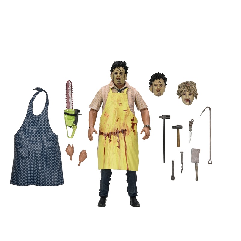 THE TEXAS CHAINSAW MASSACRE 'LEATHERFACE (50th Anniversary)' ULTIMATES ACTION FIGURE