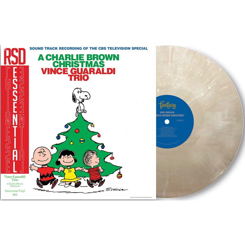 VINCE GUARALDI TRIO 'A CHARLIE BROWN CHRISTMAS' LP (Snowstorm Vinyl)