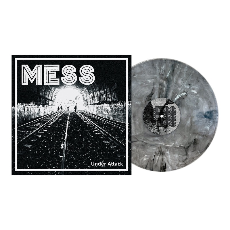 Mess - Under Attack - Ghost Marble - Vinyl LP