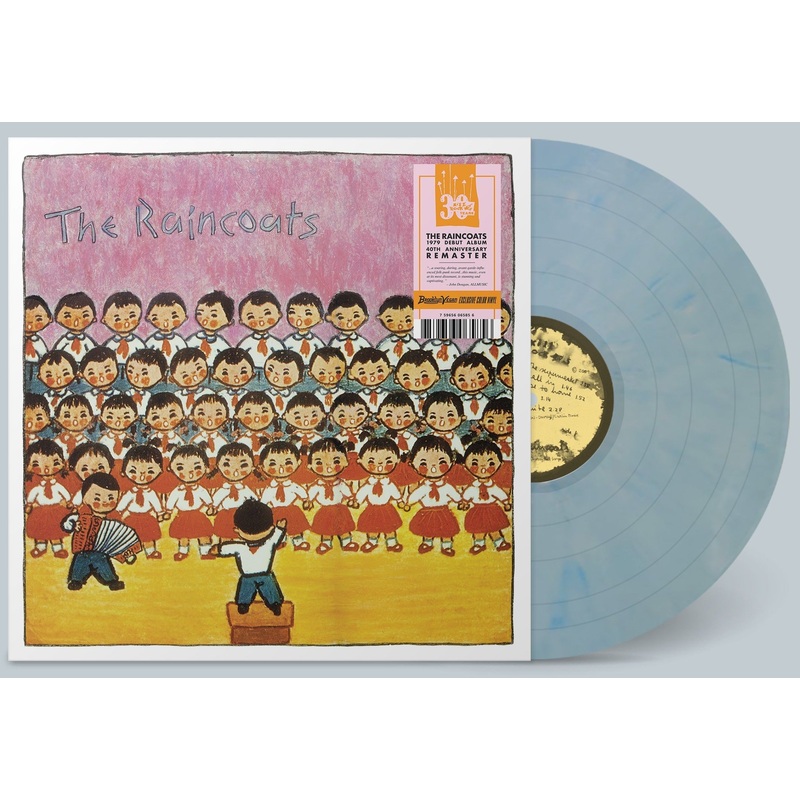 THE RAINCOATS 'THE RAINCOATS' LP (Limited Edition, Only 100 Made, Blue Vinyl)