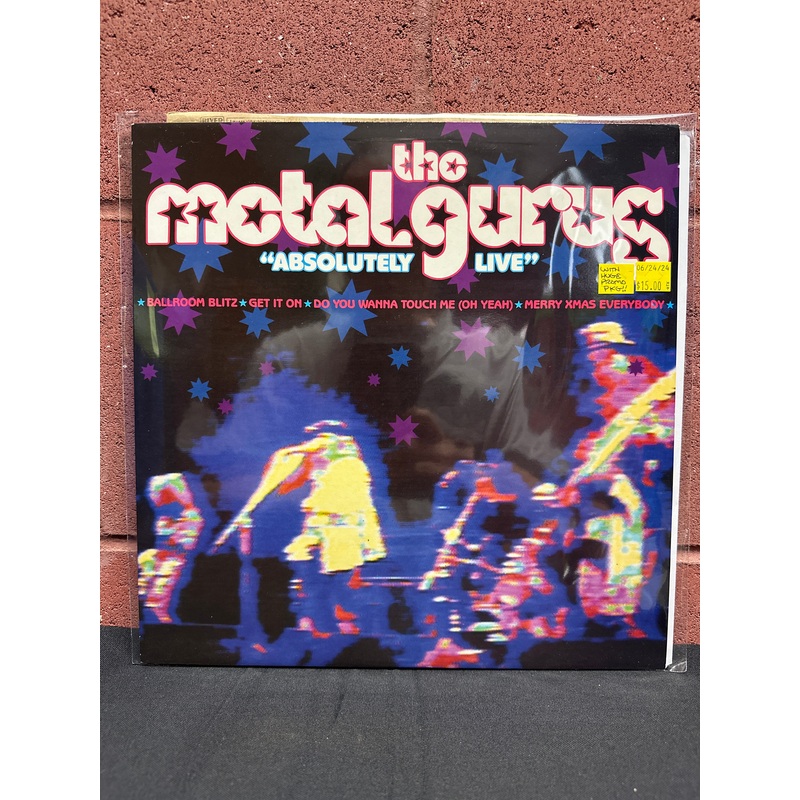Used Vinyl: The Metal Gurus "Absolutely Live" 12"