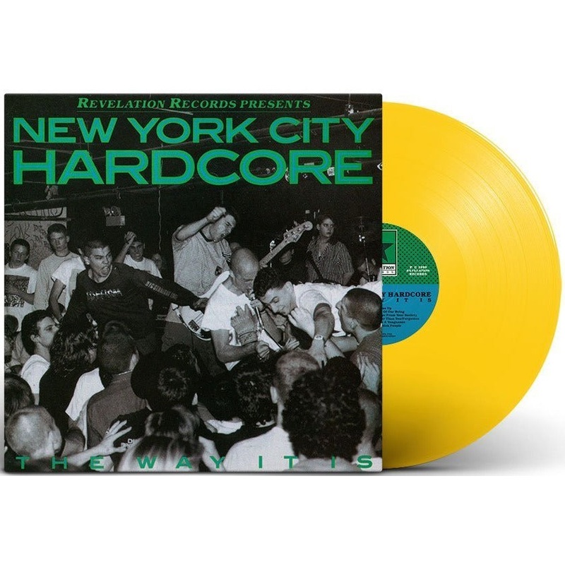 VARIOUS ARTISTS 'NEW YORK CITY HARDCORE: THE WAY IT IS' LP (Yellow Vinyl)