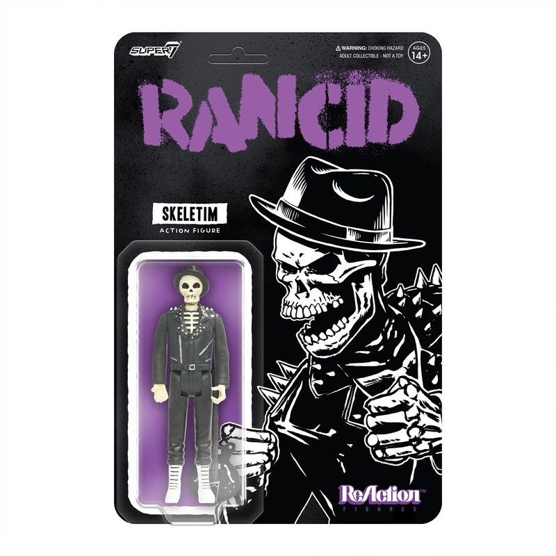 RANCID REACTION FIGURE WAVE 5 - SKELETIM (TIME BOMB)