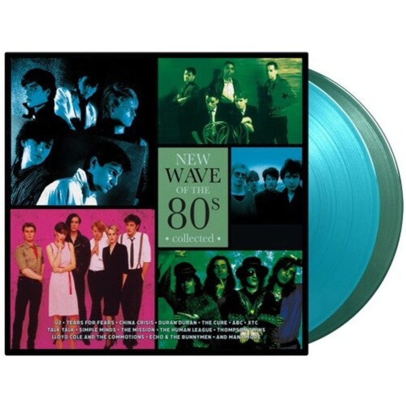 New Wave Of The 80's Collected (Ltd. Ed. 180G 2xLP Moss Green/Turquoise Vinyl)