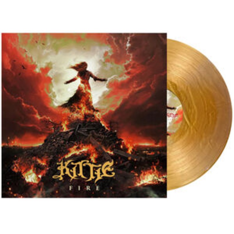 KITTIE 'FIRE' LP (Gold Nugget Vinyl