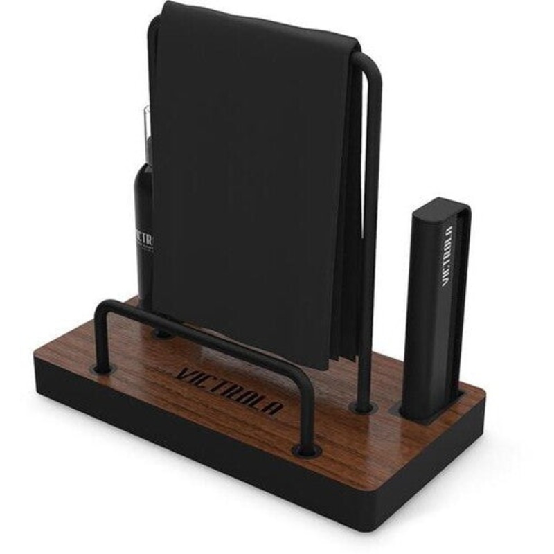 Victrola VA-55-ESP The Kit Record Cleaning System With Record Stand (Expresso)