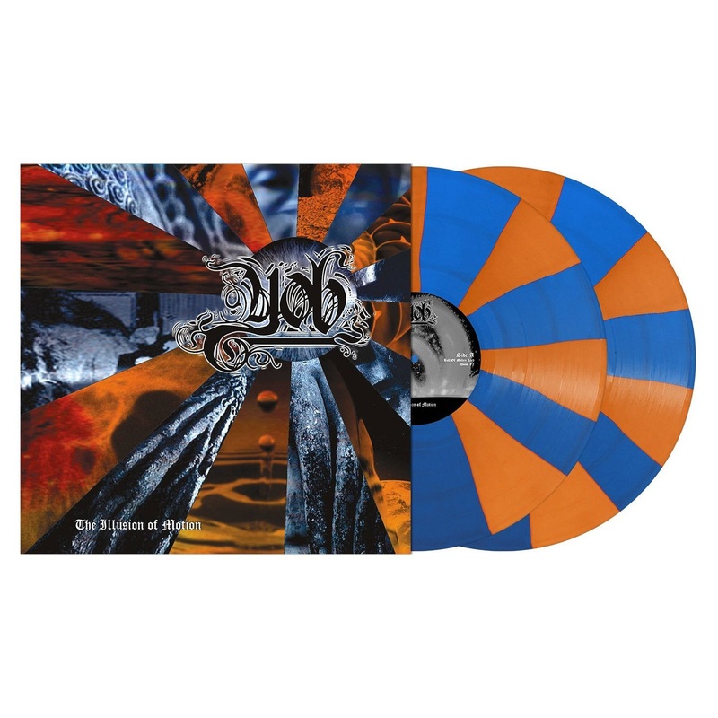YOB 'ILLUSION OF MOTION' BLUE ORANGE PROPELLER 2LP