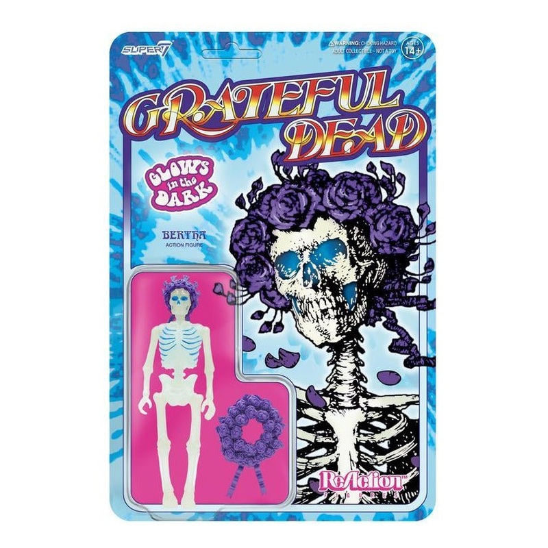GRATEFUL DEAD REACTION FIGURE - BERTHA (GLOW)