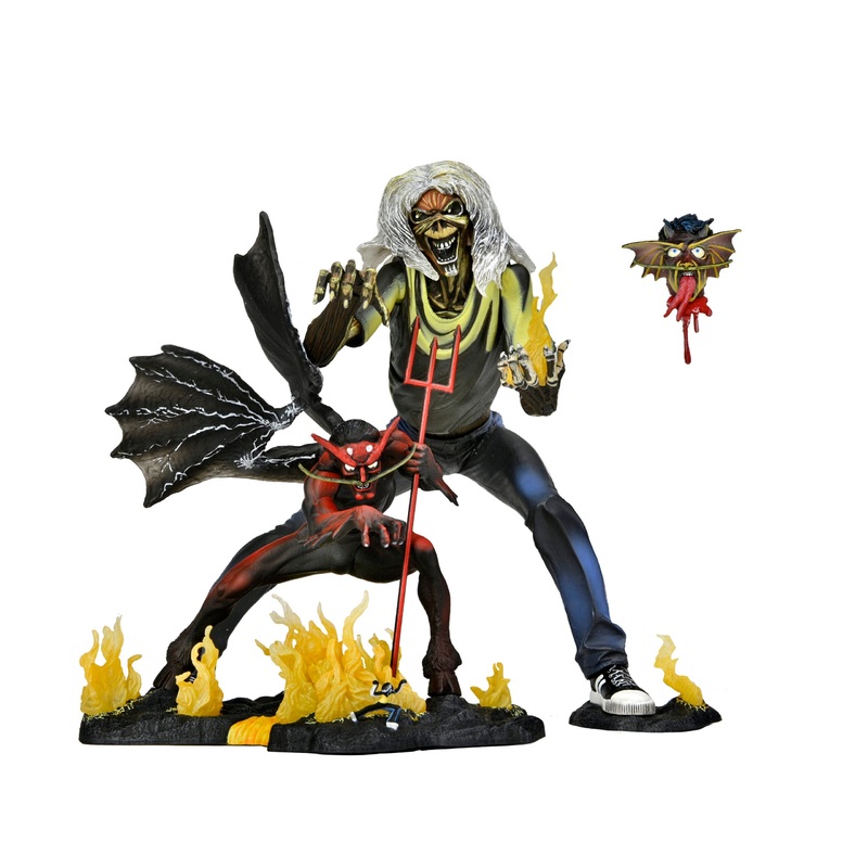 IRON MAIDEN - ULTIMATE NUMBER OF THE BEAST EDDIE 40TH ANNIVERSARY - 7" NECA CLOTHED FIGURE