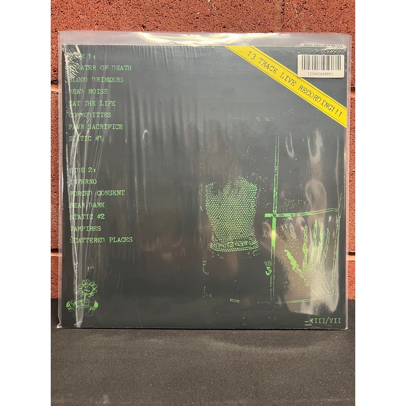 Used Vinyl: Lebenden Toten "Synaptic Noise Dissiciation" LP (Clear w/Green, Red & Yellow Splatter Vinyl)