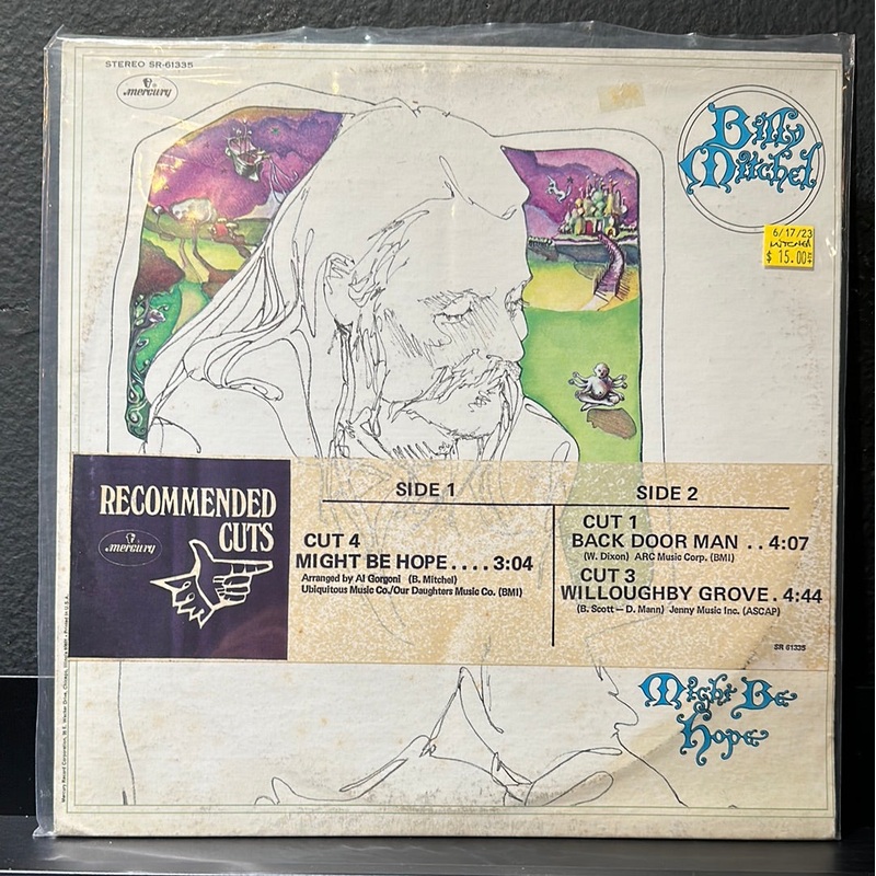 Used Vinyl: Billy Mitchel Might Be Hope LP (Promo)