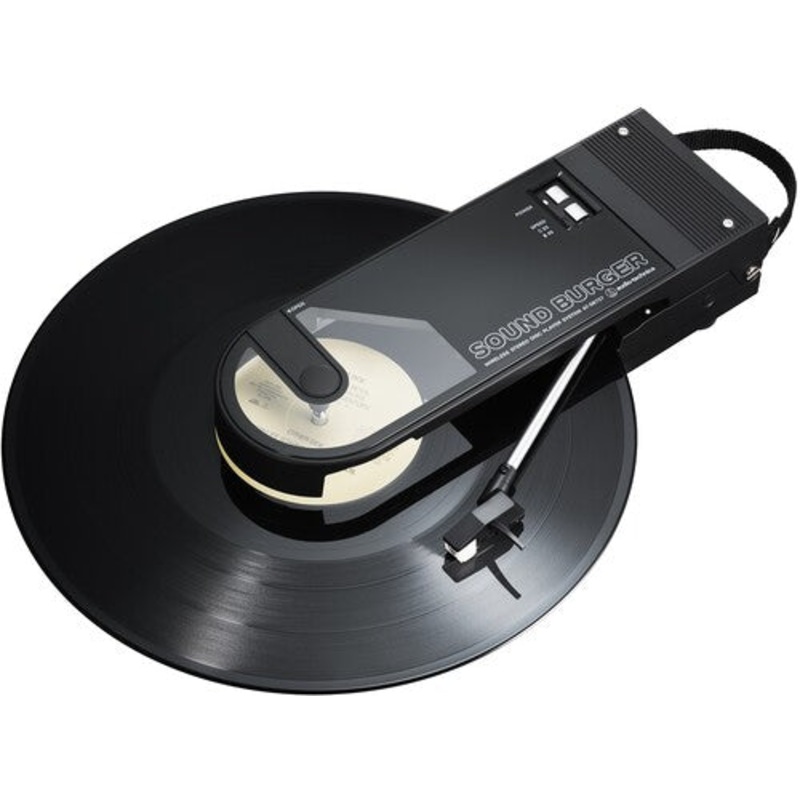 Audio Technica AT-SB727-BK Sound Burger Bluetooth Turntable Portable Black