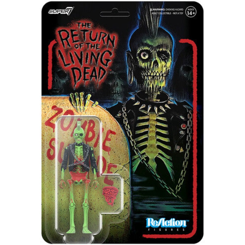 RETURN OF THE LIVING DEAD REACTION WAVE 1 - ZOMBIE SUICIDE ACTION FIGURE