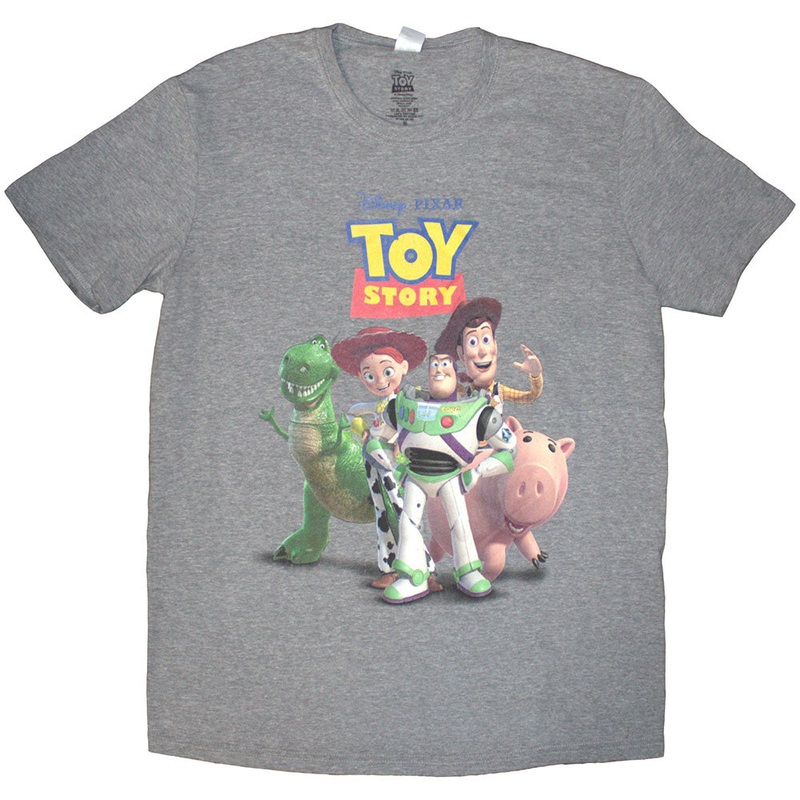 Disney - Toy Story Characters Distressed | Grey