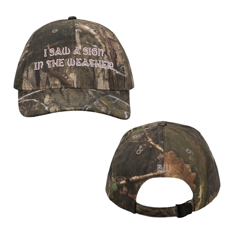 I Saw A Sign Camo - Dad Hat