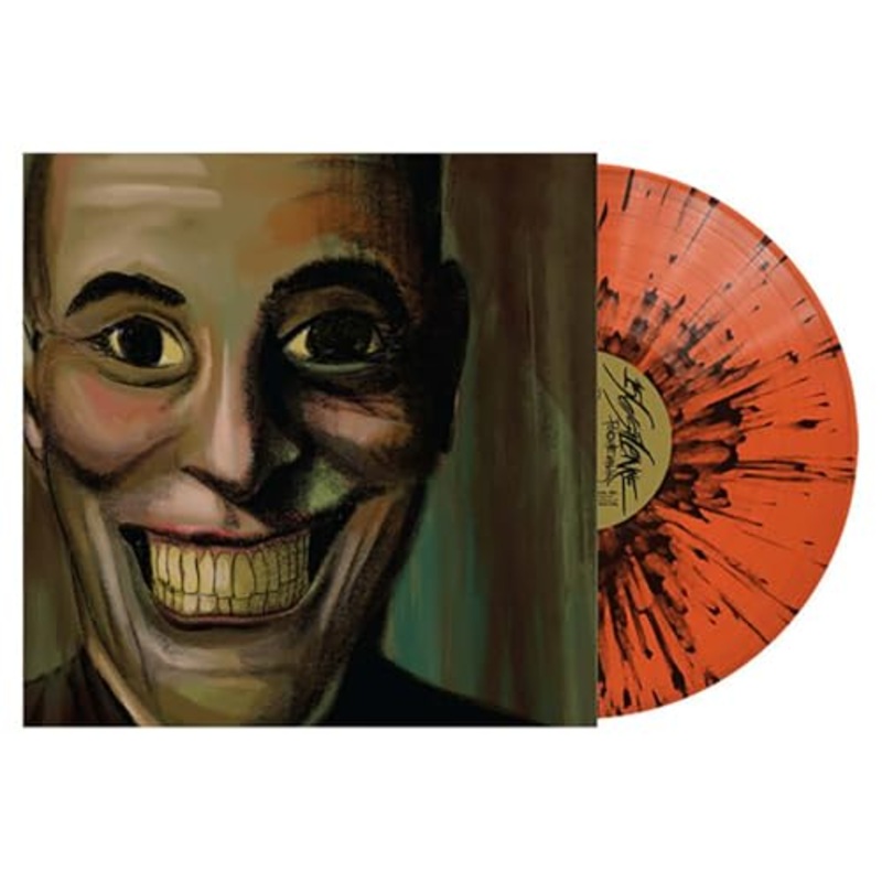 156/Silence | People Watching (Orange Black Splatter) | Vinyl