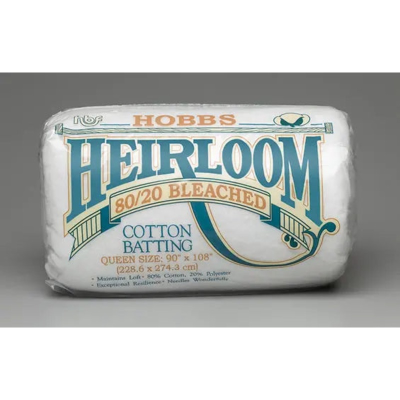 Hobbs Heirloom Bleached 80/20 Batting Package