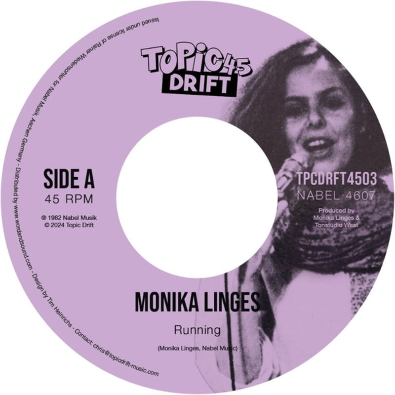 Monika Linges | Running/Till We Get There | Vinyl