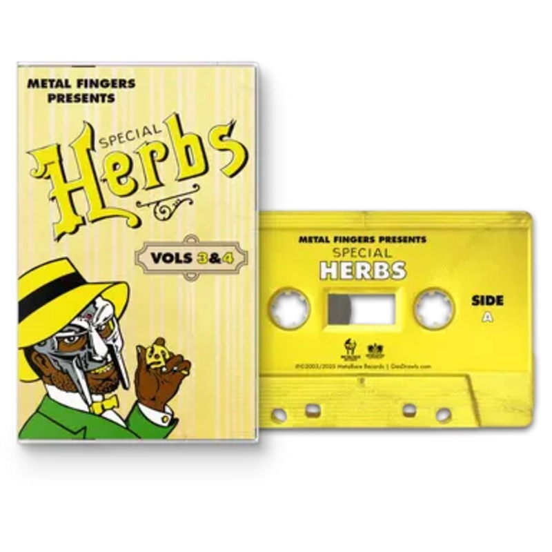 MF Doom - Metal Fingers Presents: Special Herbs Vol. 3 & 4 | Cassette