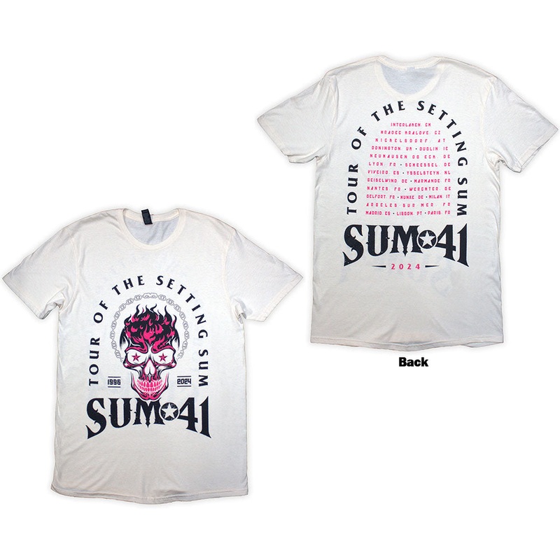 Sum 41 - Tour '24 Pink Skull | Neutral