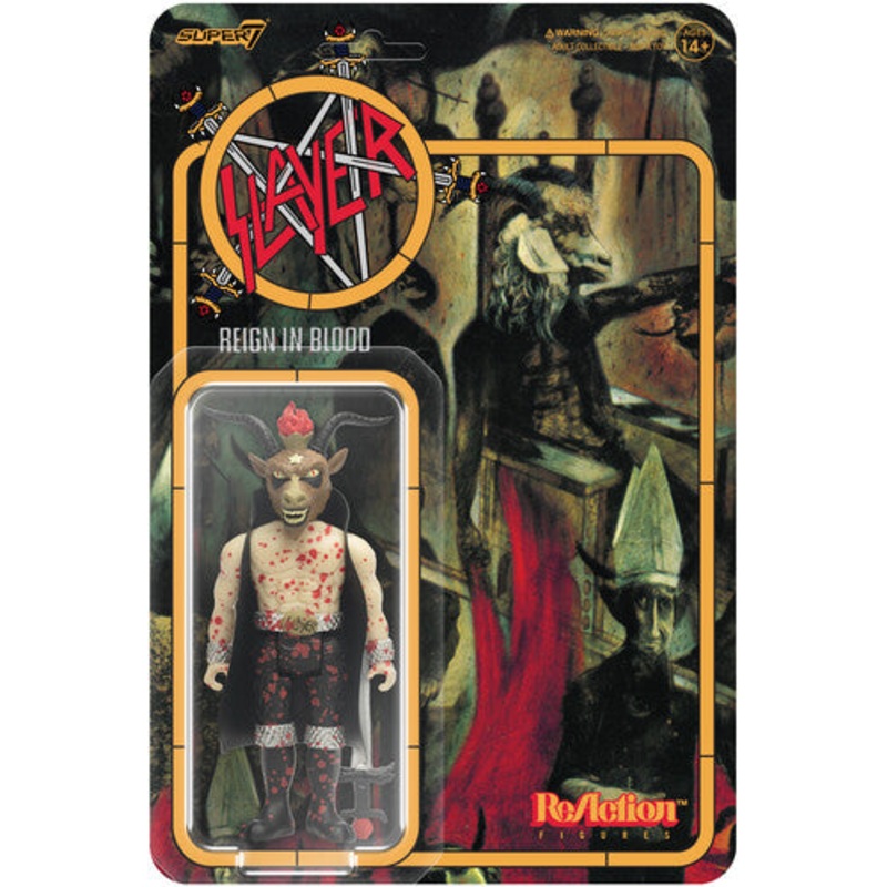 Slayer - Super7 - Slayer - ReAction Figures - Minotaur (Reign In Blood) (Exclusive) (AE Exclusive, Collectible, Figure, Action Figure) | Action Figure