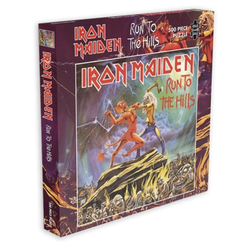 Iron Maiden - RockSaws - Iron Maiden Run To The Hills (500 Piece Jigsaw Puzzle) | Puzzle